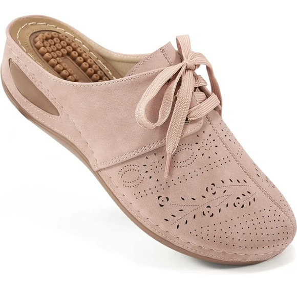 Ecetana Mules for Women Slip on Clogs Shoes with Arch Support Casual Summer - Picture 12 of 13